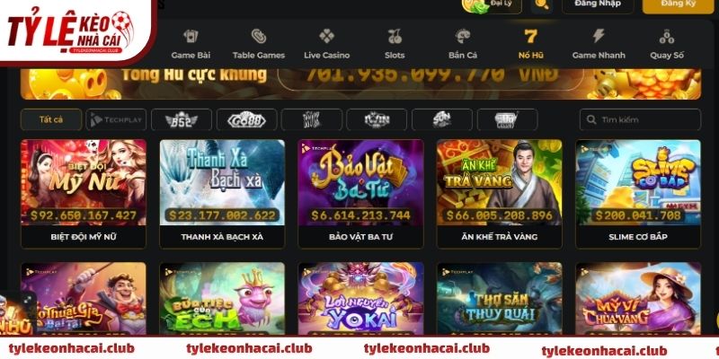 Debet liên tục cập nhật các trò chơi mới từ nhiều nhà phát hành khác nhau