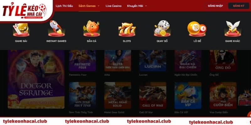 Trải nghiệm nhiều sản phẩm giải trí đa dạng tại nhà cái Red88